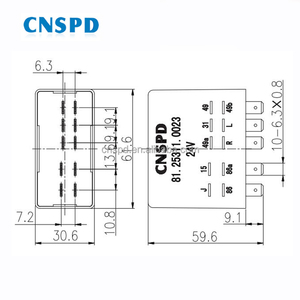 F2000 81.25311.0023 24v Реле поворота грузовика - Product Image 2