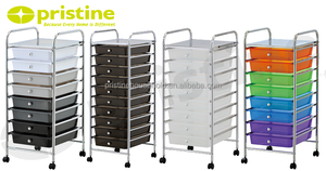 Meubles de rangement pour la maison OEM MIT DIY Housewares Chrome Rolling Storage Organizer Cart Wholesale Taiwan for Home Office Metal - Product Image 6