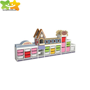 รูปร่างบ้านตู้ไม้เฟอร์นิเจอร์ห้องนอนเด็กเครื่องมือการเรียนการสอนในชั้นเรียน - Product Image 2