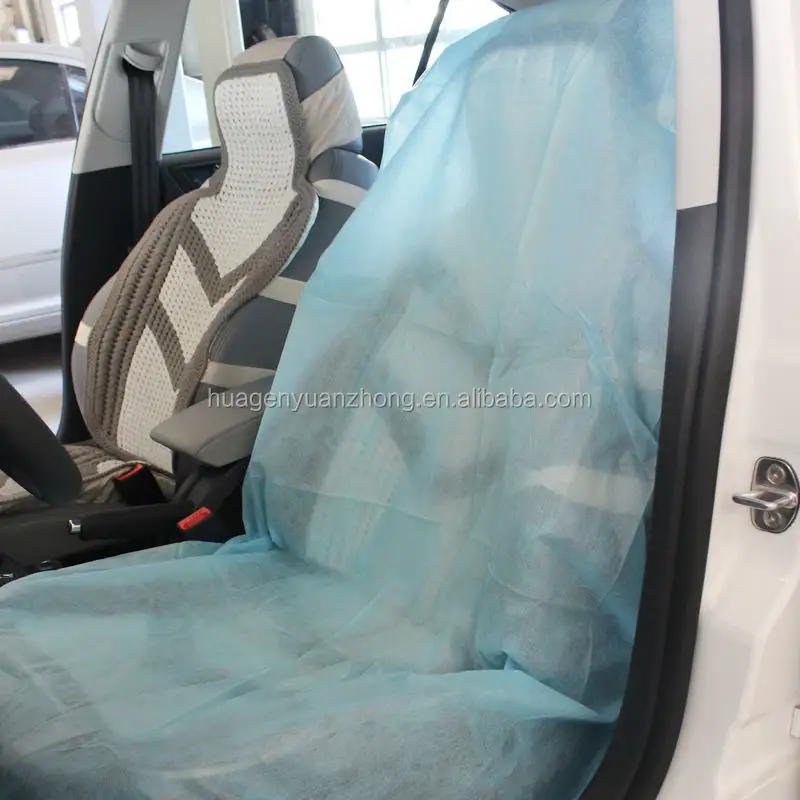 رخيصة الثمن قابل للغسل وقابلة لإعادة الاستخدام نسيج منسوج من مادة pp مقعد السيارة يغطي