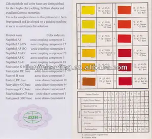 NAFTHOL AS-BS สําหรับการย้อมสิ่งทอหรือสารตัวกลางของสารเม็ดสี