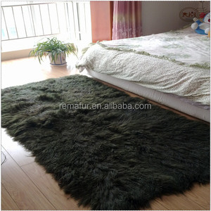 Fourrure De Chèvre Cheveux longs <span class=keywords><strong>Tapis</strong></span> pour Salon - Product Image 5