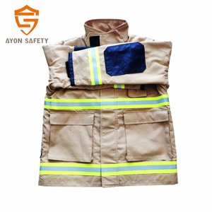 Haute Qualité Feu D'urgence Ignifuge Utilisé <span class=keywords><strong>Pompier</strong></span> Costume <span class=keywords><strong>Uniforme</strong></span> De Sauvetage - Product Image 4