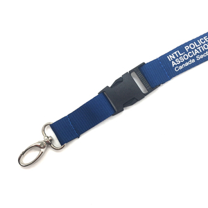 Điều Chỉnh Polyester Điện Thoại Di Động Cổ Dây Buộc Với Móc Hình Bầu Dục - Product Image 3