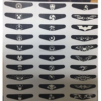 40 pcs/lot Enveloppe Led Lightbar Light Bar Stickers Skin Stickers pour PS4 Controller