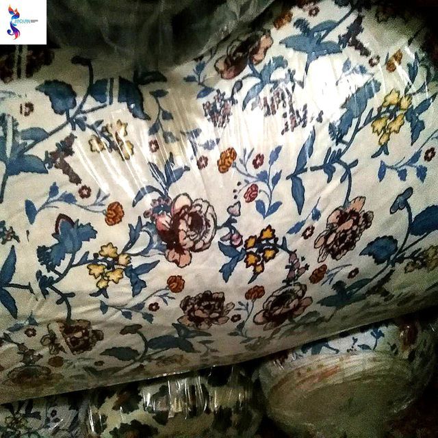 2019 new style high quality rayon spandex printed single jersey fabric stock lot for shirts