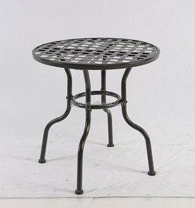 Tabela redonda da extremidade do ferro forjado de 24 polegadas - Product Image 3