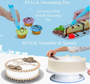 Hot Sell 34/42/73/80/124 Pcs Cake Decorating Rotating Cake Stand Turntable <strong>Kit</strong> <strong>Baking</strong> Tools With Icing Piping Tips Set - Product Image 6