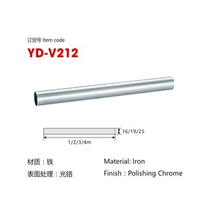 30*15mm Fer Tube d'acier ovale penderie tiges/tuyau vêtements penderie de vêtements - Product Image 4