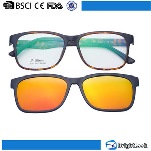 De moda más nueva visión nocturna clip on lentes flip-up marco óptica - Product Image 3
