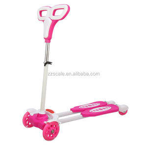 Los niños parpadeo juego 4 ruedas swing <span class=keywords><strong>scooter</strong></span> de rana de dibujos animados <span class=keywords><strong>scooter</strong></span> - Product Image 2