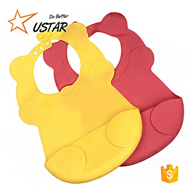 Amazon Горячая индивидуальный логотип нагрудники водонепроницаемый детские силиконовые нагрудник для младенца, силиконовые произ