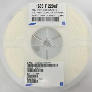 SMD קרמיקה קבלים CL10F224ZA8NNNC 0603 224Z 220NF 0.22UF 25V Y5V