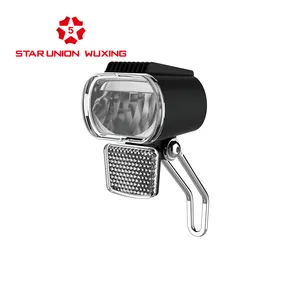 Wuxing-luces delanteras LED para bicicleta eléctrica, lámparas de horquilla, piezas de repuesto, luz DIY, aprobado por la CE, venta directa de fábrica