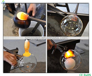 Forma contemporánea Colorida Bola Burbuja de Cristal Colgante Colgante de Luz - Product Image 3
