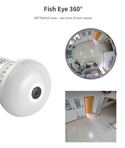 Vitevision 360 ojos panorámica del CCTV WiFi IP ir visión nocturna LED Bombilla Cámara 360 para oficina en casa - Product Image 4