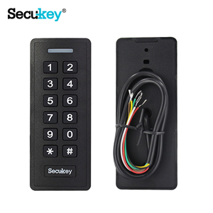 ABS Wiegand <span class=keywords><strong>Reader</strong></span> với bàn phím ngoài trời không thấm nước RFID kiểm soát truy cập hệ thống 125Khz em 13.56MHz Proximity NFC thẻ RFID <span class=keywords><strong>Reader</strong></span> - Product Image 3