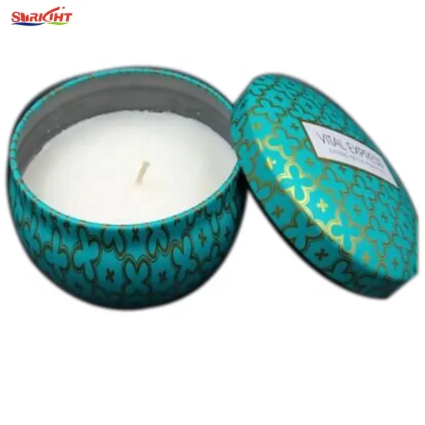 Jar Candles with Lids Religious Metal Paraffin Wax SGS BRIGHT Square Glass Candle Jar MSDS Lead Free 100% Cotton Wick ISO9001