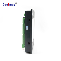 Coolmay Venta caliente salida de transistor controlador PLC con HMI pantalla táctil