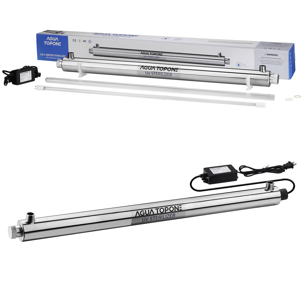 AGUA TOPONE 55 W 12GPM UVC стерилизатор для воды