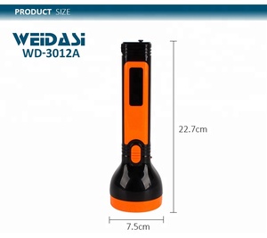Nhà ngoài trời có thể sạc lại <span class=keywords><strong>Torch</strong></span> ánh sáng LED nhựa Điện đèn pin <span class=keywords><strong>Torch</strong></span> cho cắm trại Led đèn pin - Product Image 6