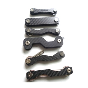 Smart <strong>Key</strong> Organizer Sim <strong>Compact</strong> <strong>Key</strong> <strong>Holder</strong> Carbon Fiber <strong>Key</strong> <strong>Chain</strong> Carbon <strong>Key</strong> <strong>Holder</strong> - Product Image 2
