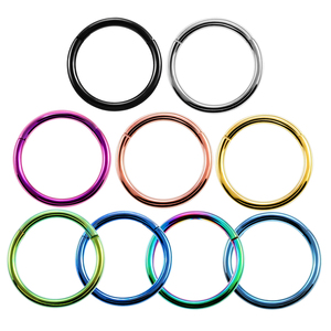 Anneau de nez articulé 20g & 18g, clicker pour téton, piercing pour cartilage d'oreille, tragus, hélix, lèvre - Product Image 3