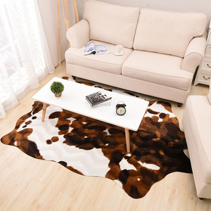 Imitación de piel de vaca de RugsAmerican creativo toda vaca alfombra tapicería para el pelo corto de la habitación/sofá/ventana de la Bahía - Product Image 2
