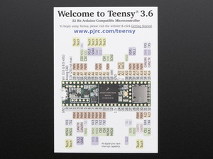 <span class=keywords><strong>Teensy</strong></span> 3.6 avec broches de connexion MK66FX1M0VMD18 - Product Image 4