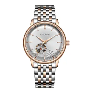 Wholesale Infinify customized stainless steel band Japan Movt Quartz automatic mechanical watch