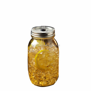 Bán buôn thủy tinh lớn <span class=keywords><strong>Mason</strong></span> <span class=keywords><strong>Jar</strong></span> với nắp kim loại Sizes-8oz khác nhau 16oz 32oz 700ml <span class=keywords><strong>750ml</strong></span> 24oz miệng rộng cho lưu trữ khác nhau nhu cầu - Product Image 2