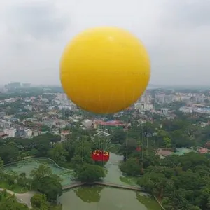 Ballon gonflable à Air chaud origim, ballon à hélium en aluminium pour une publicité