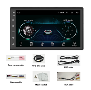 Lettore <span class=keywords><strong>DVD</strong></span> per Auto 2 Din per Nissan Volkswagen TOYOTA Honda KIA <span class=keywords><strong>Hyundai</strong></span> Lada Renault Mazda Autoradio Universale con GPS - Product Image 2