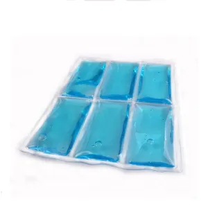 Aangepaste Hot Selling Pvc Herbruikbare Ronde Lip Vormige Instant Ice Gel Pack Voedsel Transport Ice Pack Voor Ijs Packs
