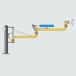 Truck Bodem Laden Arm Voor Diesel Benzine Aardolie Chemische Industrie