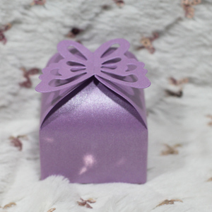 2025 bướm hình dạng kẹo ưa thích tùy chỉnh thực hiện hộp quà cưới - Product Image 3