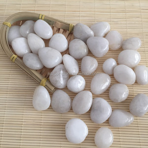 Chất lượng cao vật liệu đá tự nhiên và màu trắng cao đánh bóng sỏi - Product Image 2