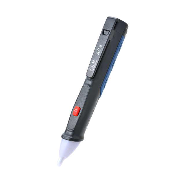 CEM AC-6 Green LED Beeper Sound 1000V AC Non-Contact Voltage Tester Pen with Auto Power Off Plastic Material