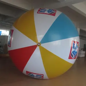 Großer PVC-Strand ballon mit Logo-Druck, Werbung für Helium ballon, aufblasbare Kugel