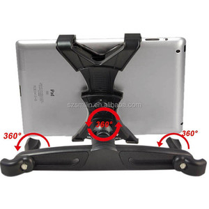 Support de siège de voiture avec appuie-tête rotatif réglable à 360 degrés K110 pour tablettes iPad 2 4 <span class=keywords><strong>Samsung</strong></span> <span class=keywords><strong>Galaxy</strong></span> Motorola Xoom 7-11 pouces - Product Image 6