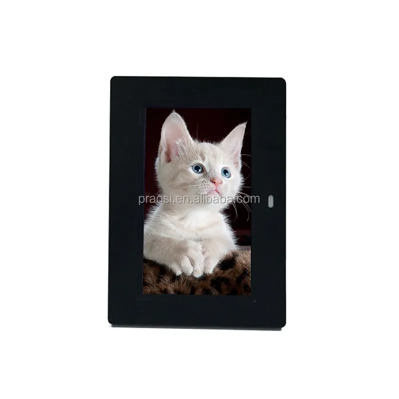 7 Inch MP4 1080 P Video Digital Photo Frame Termurah Kalender Jam Dinding