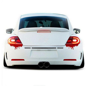Adesivi per Auto Red Blood decalcomanie Auto riflettenti paraurti leggero corpo <span class=keywords><strong>JDM</strong></span> Sticker Covers Car-styling - Product Image 1