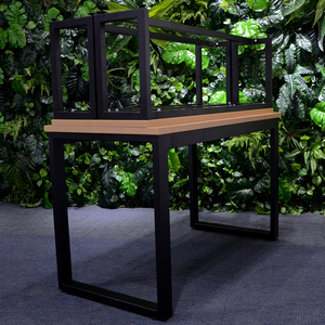 Hiện đại đơn giản phong cách bằng gỗ kim loại làm dinging Bộ bàn ăn và ghế - Product Image 3