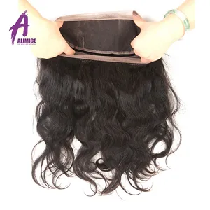 High Feedback 10A Brazilian Hair Wholesale Real Brazilian Virgin Human Hair 360 Lace Frontal Closure For Black Women