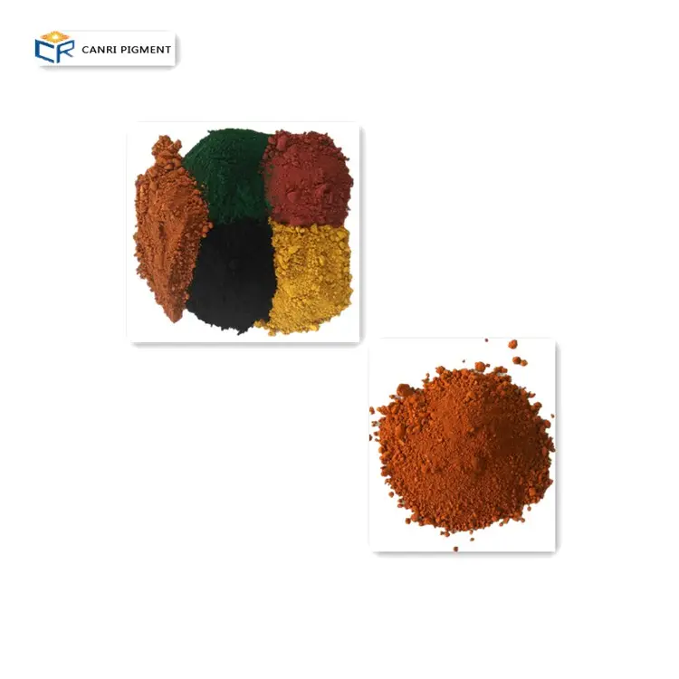 Iron Oxide,130,190 Type and Inorganic Pigment Style lead chromate molybdate sulfate red Molybdate red