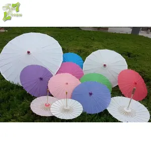 Usine directe vente chaude papier cadeau de mariage parasol parapluie