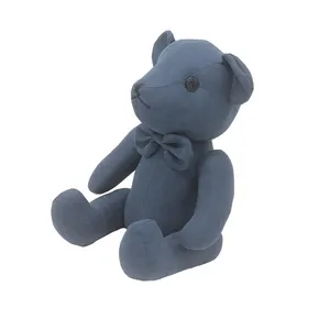 制造商流行毛绒动物泰迪熊门草稿塞玩具