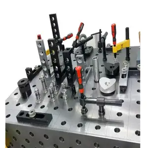Cast 3d Welding Table China Reasonable Price 3D Cast Iron Welding Table System With Jigs Fixture