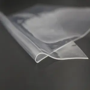 Membrana de goma de silicona transparente delgada para máquina de prensado al vacío