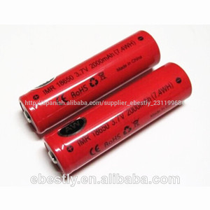 3.7v 2000 mah aw 18650 tasa de mortalidad infantil de la batería <span class=keywords><strong>para</strong></span> la mecánica mods - Product Image 1